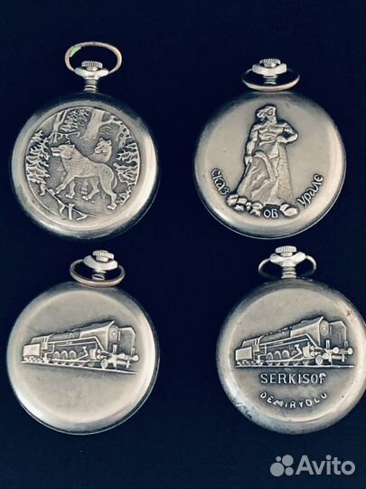 Часы карманые молния СССР