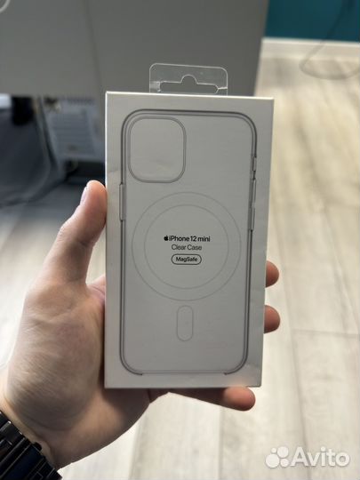 Чехол Apple iPhone 12 mini Clear Case MagSafe
