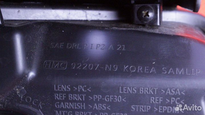 Фара Hyundai Tucson NX4 D4HD 92207-N9300