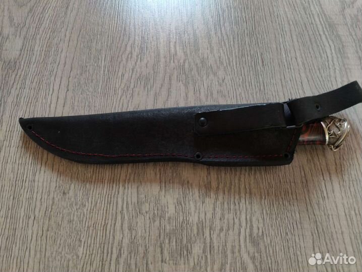 Нож Туристический дамаск