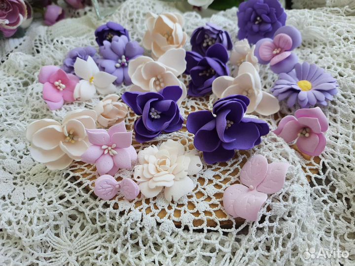 Цветы из фоамирана