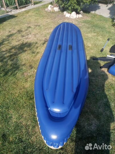 Надувной каяк intex challenger 2