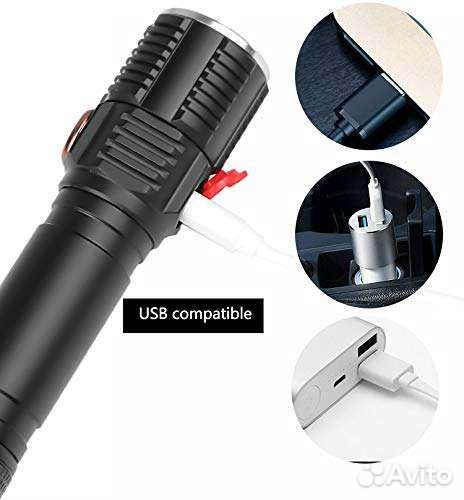 Фонарь ручной сенсорный Патриот FLR18