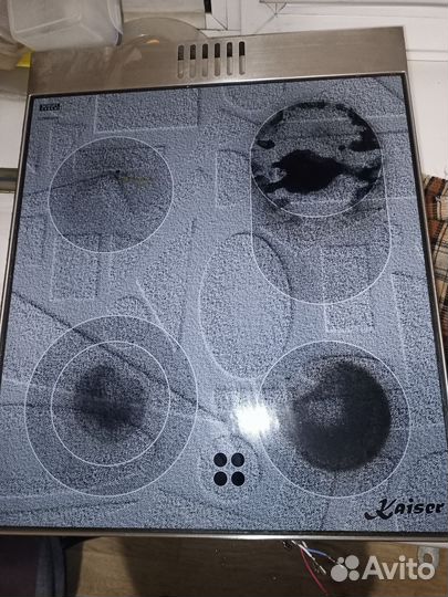 Стекло для плиты kaiser