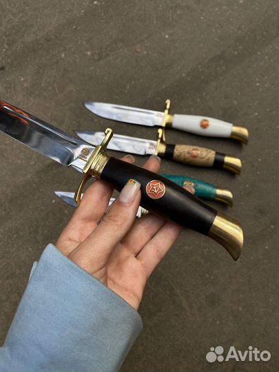 Нож Финка нквд Кованная