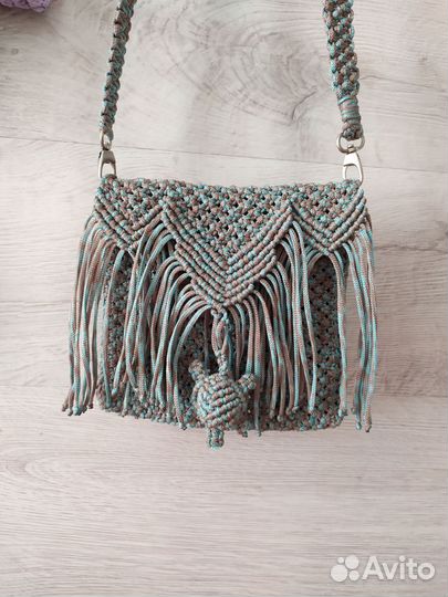 Сумка макраме