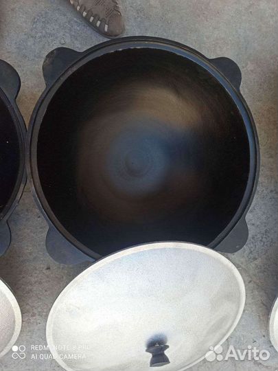 Казан чугунный узбекский