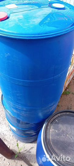 Бочка пластиковая пищевая бу 220л