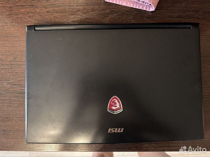 Ноутбук MSI GL72 черный