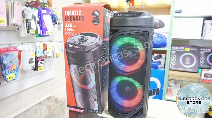 Колонка Speaker зикьюс 6212 Темно-Зеленая Гаран