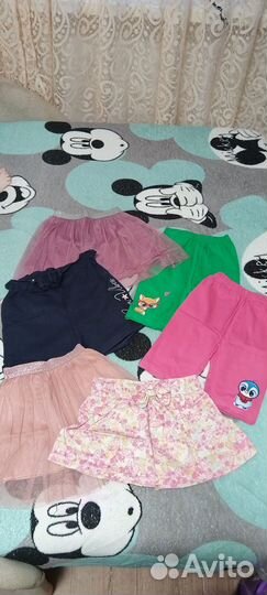 Вещи пакетом на девочку 92 98