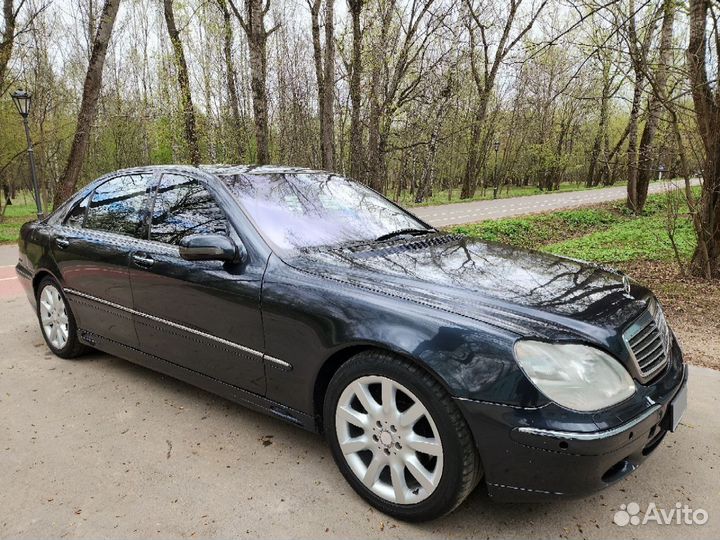 Mercedes-Benz S-класс 5.0 AT, 1999, 250 000 км