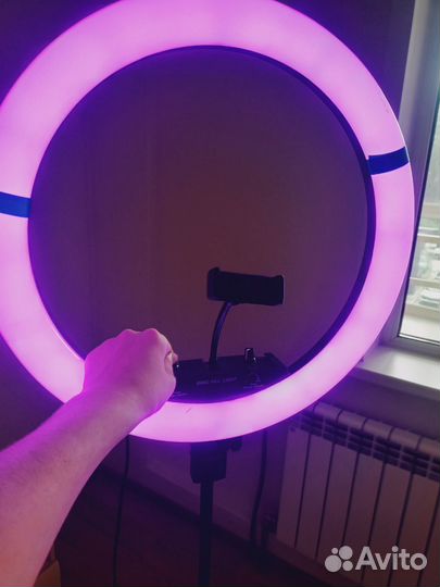 Кольцевая лампа 54 см