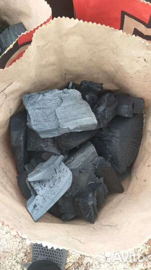 Берёзовый древесный уголь