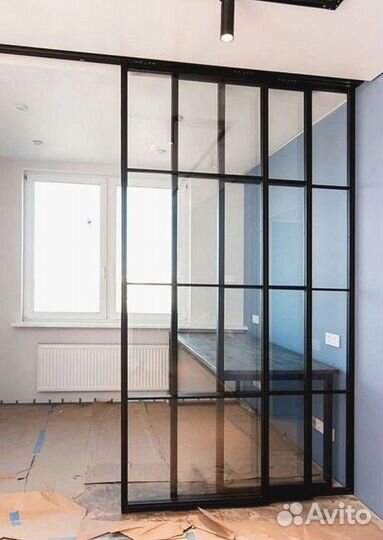 Каскадные межкомнатные раздвижные перегородки