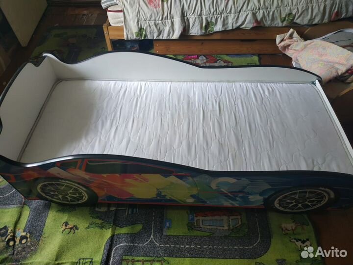 Детская кровать от 3 лет с матрасом бу