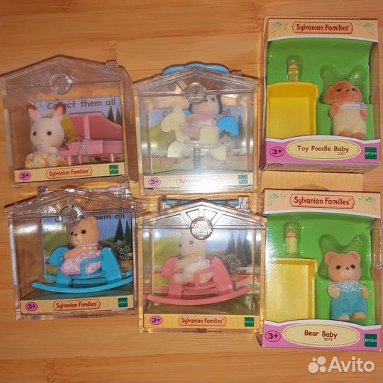 Фигурки Sylvanian Families малыши и другое
