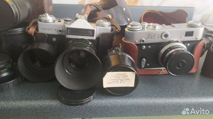 Пленочный фотоаппарат зенит, фэд, обьективы