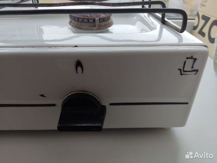 Настольная газовая плита 2 конфорки