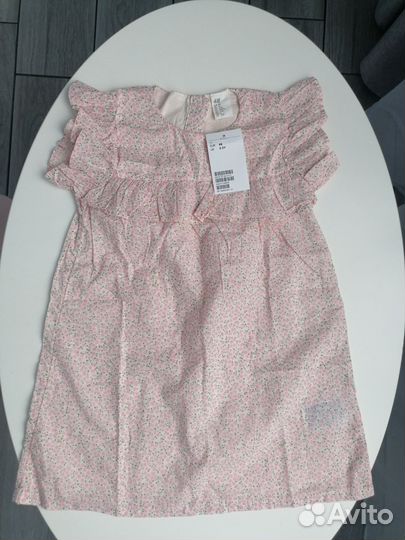 Фирменные вещи на девочку новые 98 104 Zara hm