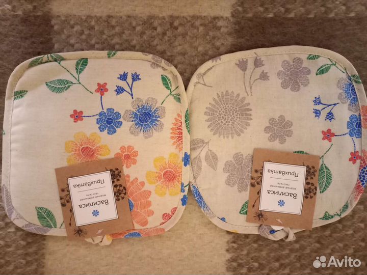 Кухонный фартук, прихватки