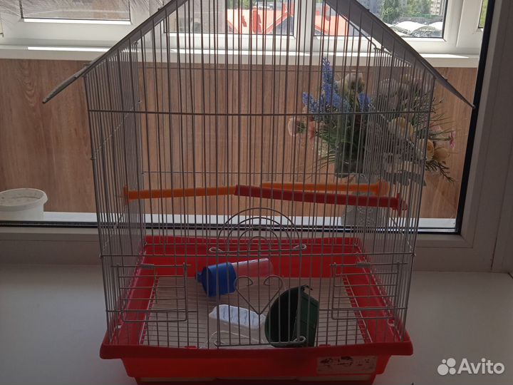Клетка для волнистого попугая большая