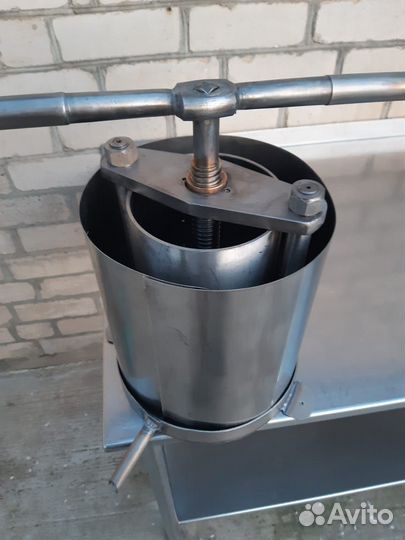 Пресс для винограда из нержавейки