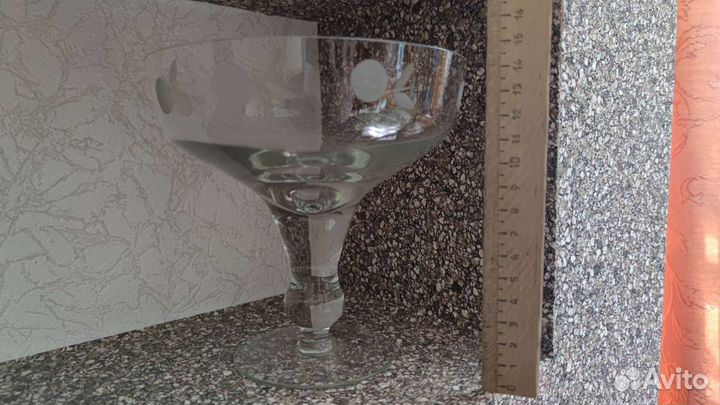 Конфетница стекло СССР