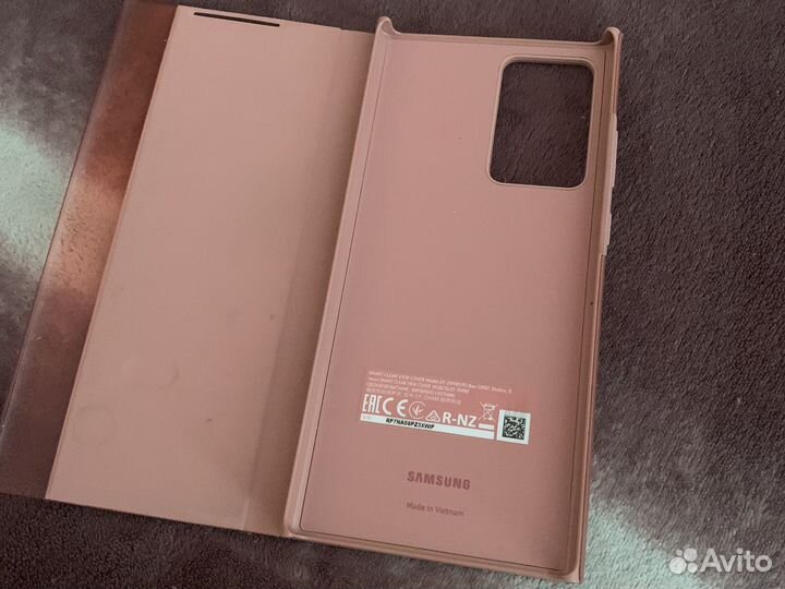 Чехол книжка Samsung Note 20 ultra Оригинал