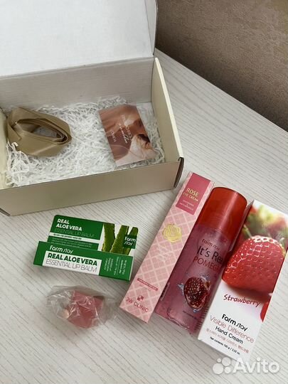 Набор уходовой косметики бьюти бокс farm stay