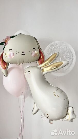 Шары с гелием, оформление шарами, фигуры из шаров