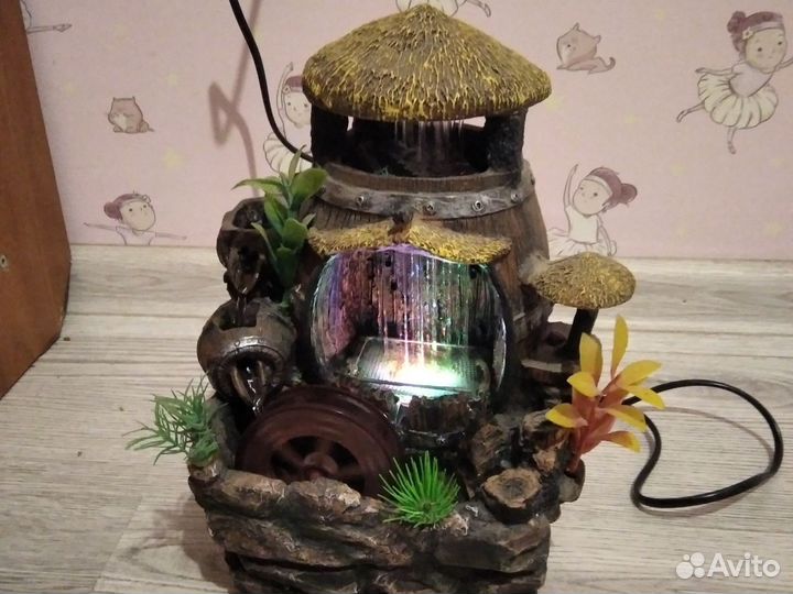 Фонтан настольный