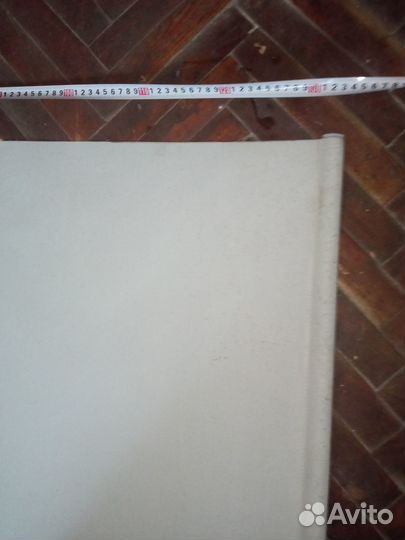 Штора римская ролета типа блэкаут белая большая