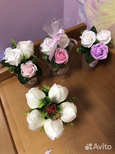 Мыльные композиции к 8 марта