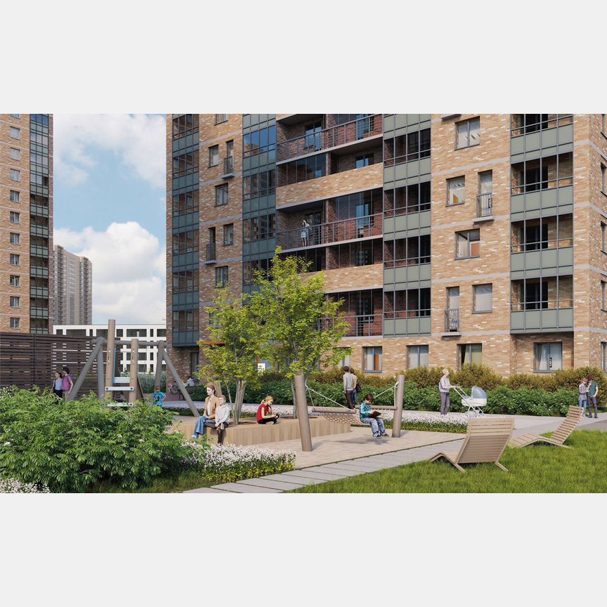1-к. квартира, 40,9 м², 1/27 эт.