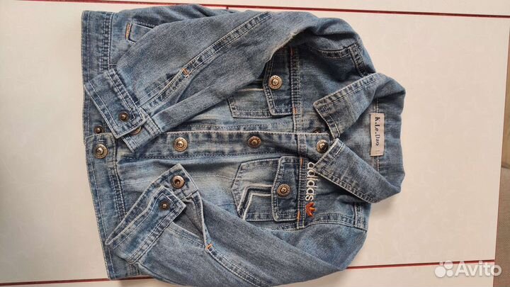 Детские вещи (джинсовые) пакетом