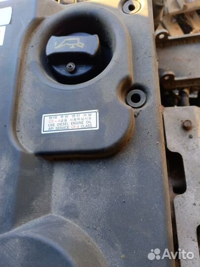 Двигатель hyundai hd 78 D4DD