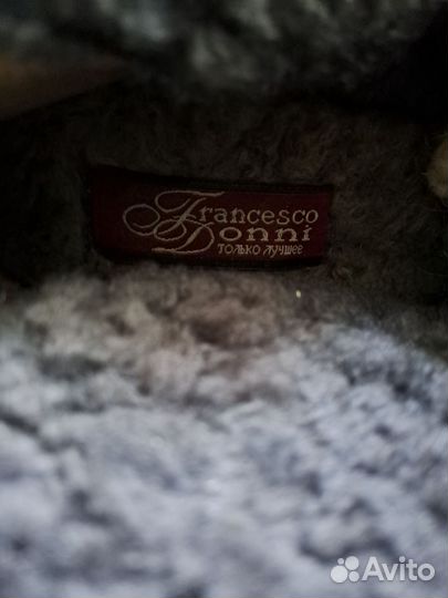 Зимние кожанные сапоги 38, francesco donni