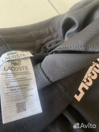 Костюм спортивный мужской шорты футболка lacoste