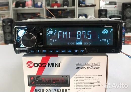Автомагнитола 1Din Bos-mini