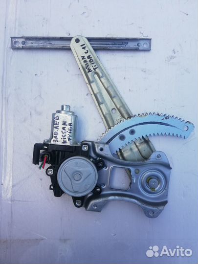 Стеклоподъемник задний левый nissan tiida C11