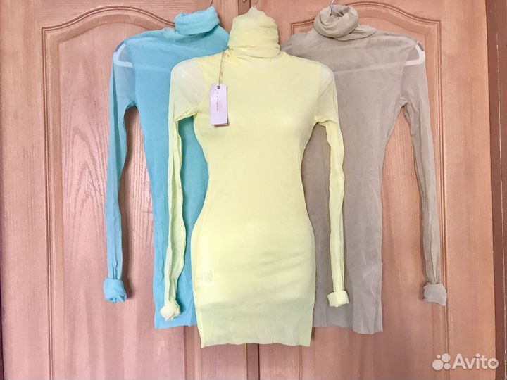 Полупрозрачные водолазки, размер 42-44, vicolo, Ит