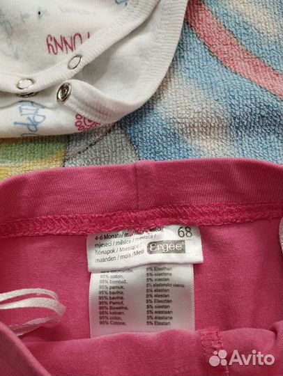 Одежда для девочки пакетом 68 74
