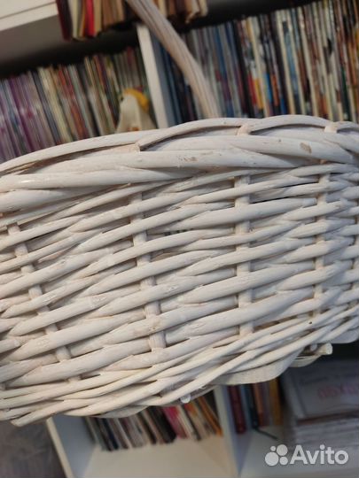 Корзина плетеная большая