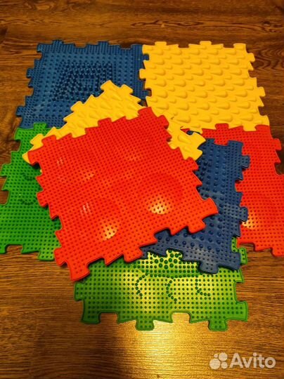 Детский ортопедический коврик пазл