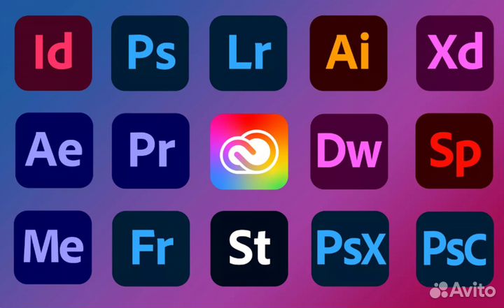 Подписка Adobe Creative Cloud + Generative Fill