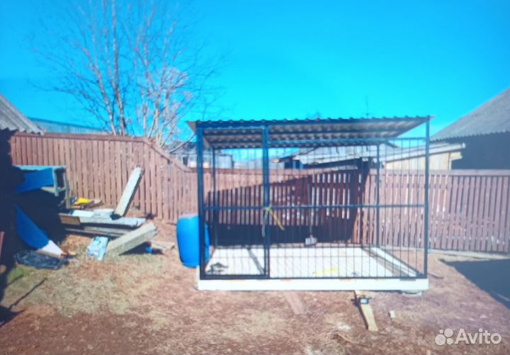 Вольер для собак уличный