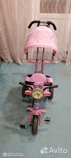 Детский велик с ручкой
