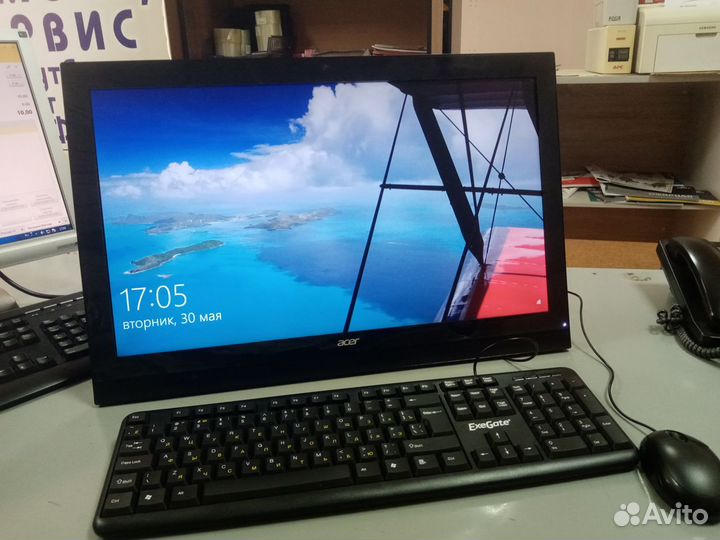 Моноблок (ноутбук) Acer 22