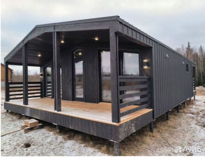 Каркасный дом с доставкой 40 м кв, арт. дн-2010